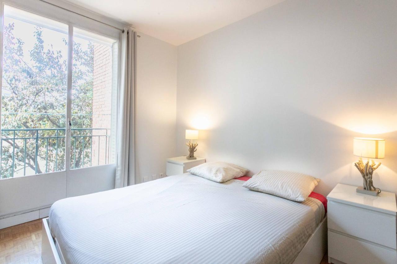 Paris City - Spacious 3 Rooms Flat For Families - 3 Minutes From Metro Station Buitenkant foto