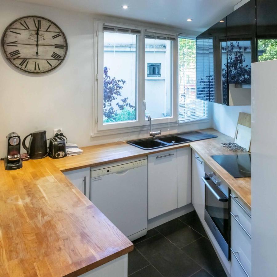 Paris City - Spacious 3 Rooms Flat For Families - 3 Minutes From Metro Station Buitenkant foto